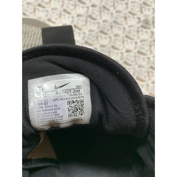 Nike Lebron Witness IV 4 String Black Volt Basketball Shoes BV7427-200 Men's 14 - Picture 8 of 8